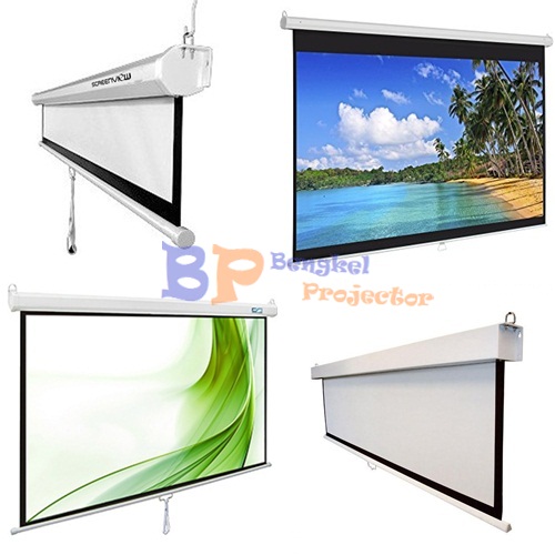Screen Projector Manual Layar Projector Manual